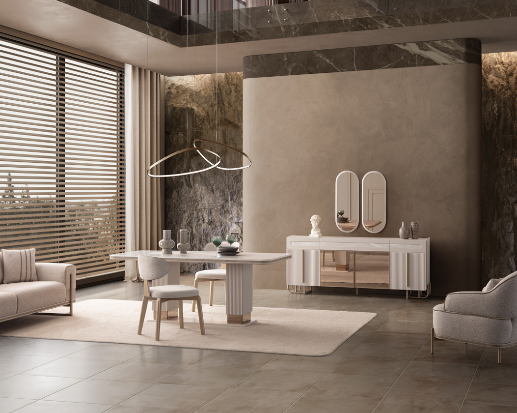 Alvera Yemek Odası Takımı